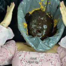 Wam Bagheera Studio: New Model Beautiful Natalie Faces Chocolate Pit