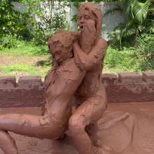 Messygirl: Peyton Vs Celeste Mud Wresting